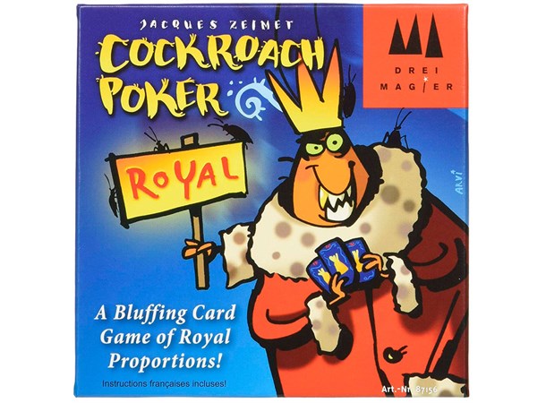 Cockroach Poker Royal Brettspill