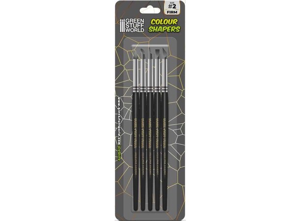 Colour Shapers #2 Firm - 5 stk Green Stuff World