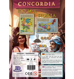 Concordia Roma/Sicilia Expansion Utvidelse til Concordia + Venus