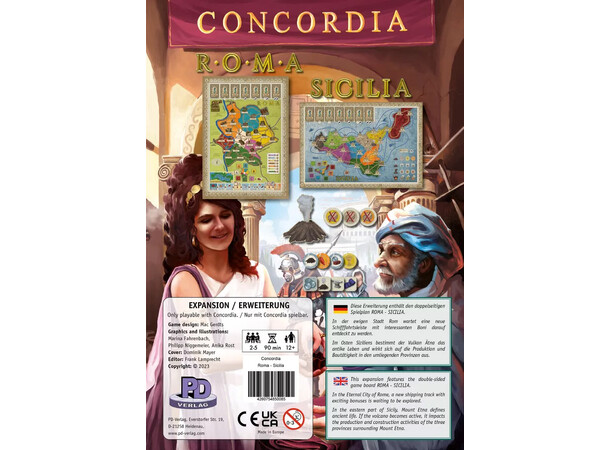 Concordia Roma/Sicilia Expansion Utvidelse til Concordia + Venus