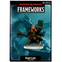 D&D Figur Frameworks Dwarf Cleric Female