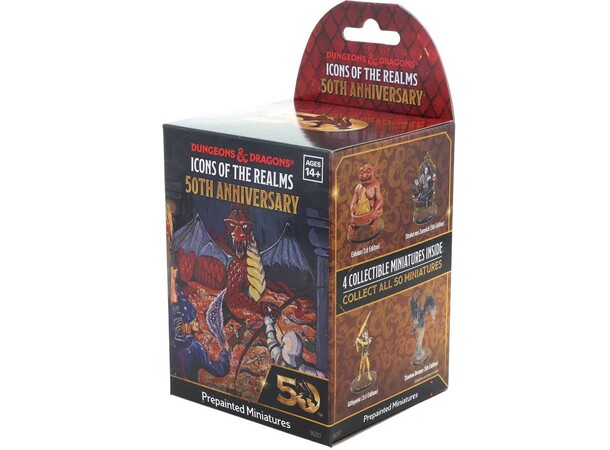 D&D Figur Icons 50th Anniversary Booster Dungeons & Dragons Icons of the Realms 