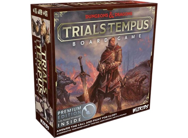 D&D Trials of Tempus Prem Ed. Brädspel Core Set PREMIUM 
