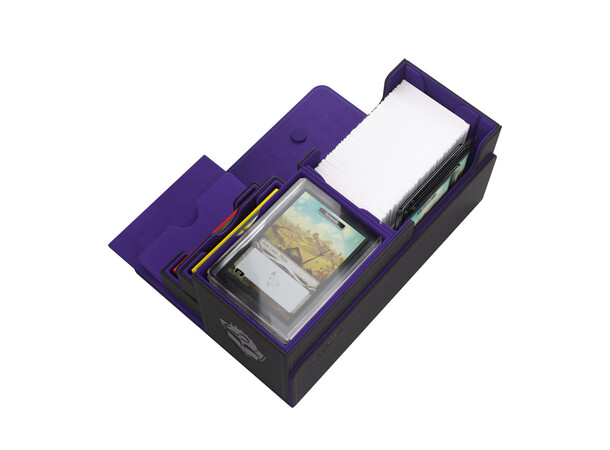 Deck Box Academic 133+ XL Svart/Lila Gamegenic 