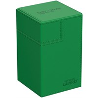 Deck Box Flip Tray Monocolor 100+ Grønn 