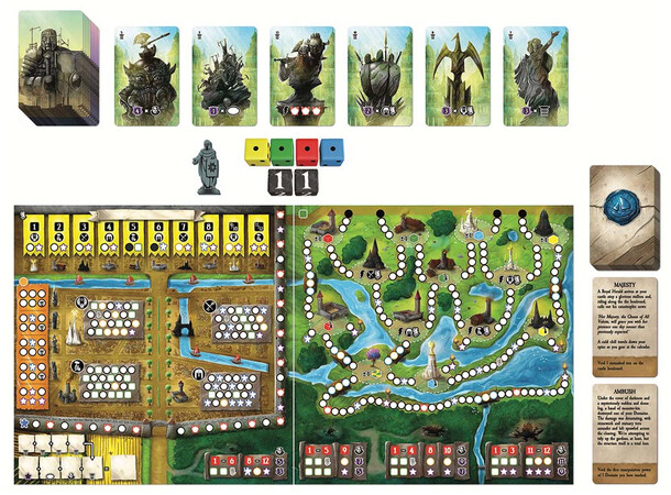 Dice Kingdoms of Valeria Brädspel 