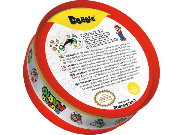 Dobble Super Mario Brettspill Norske regler 