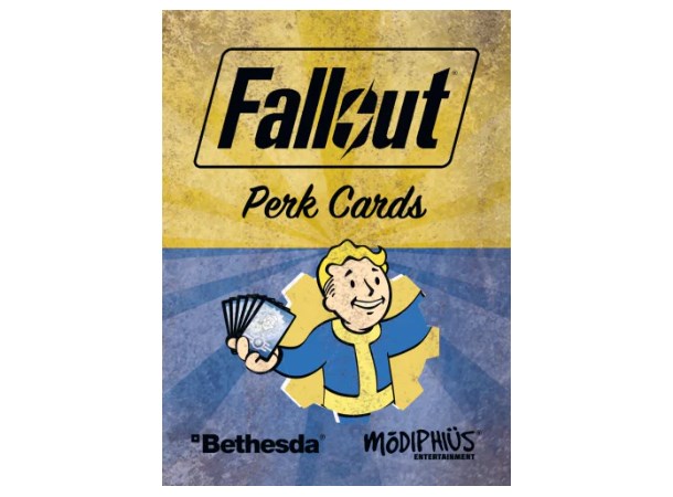 Fallout RPG Game Perk Cards
