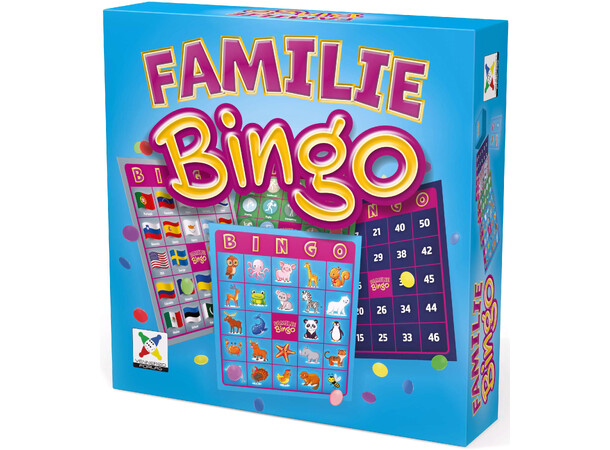 Familiebingo - NORSK 