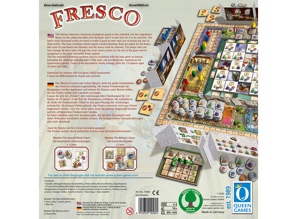 Fresco Brettspill - Revised Edition