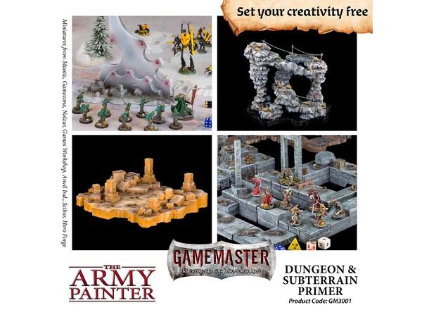 GameMaster Primer Dungeon & Subterrain The Army Painter Terrain Primer 300ml 