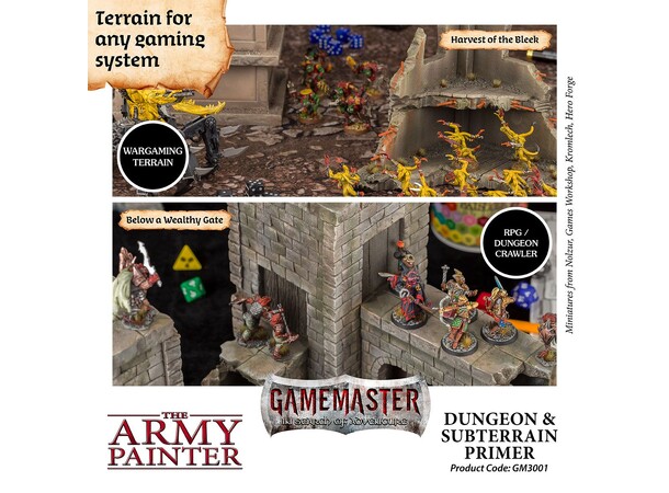 GameMaster Primer Dungeon & Subterrain The Army Painter Terrain Primer 300ml 