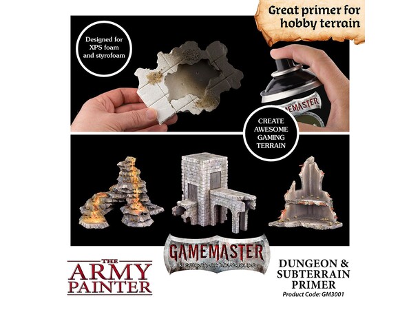 GameMaster Primer Dungeon & Subterrain The Army Painter Terrain Primer 300ml