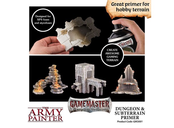 GameMaster Primer Dungeon & Subterrain The Army Painter Terrain Primer 300ml 