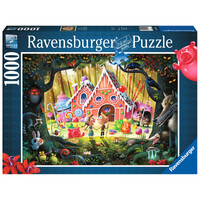 Hansel and Gretel 1000 biter Puslespill Ravensburger Puzzle