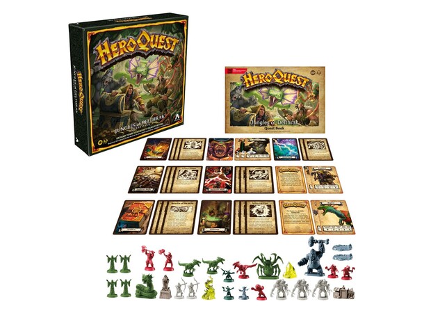 HeroQuest Jungles of Delrhrak Expansion Expansion till HeroQuest 