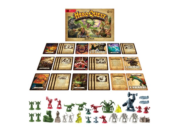 HeroQuest Jungles of Delrhrak Expansion Expansion till HeroQuest 