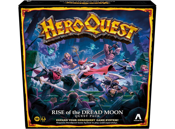 HeroQuest Rise of the Dread Moon Exp Expansion till HeroQuest 