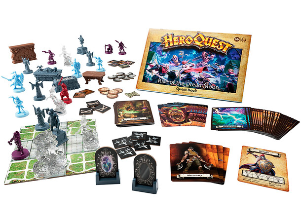 HeroQuest Rise of the Dread Moon Exp Expansion till HeroQuest 