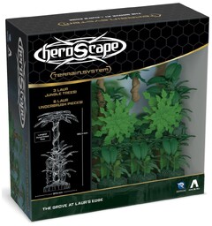 Heroscape The Grove at Laurs Edge Terrain Expansion