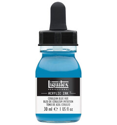 Ink Acrylic Cerulean Blue Hue Liquitex 470 - 30 ml