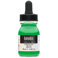 Ink Acrylic Fluorescent Green Liquitex 985 - 30 ml