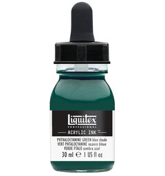 Ink Acrylic Phthalocyanine Green Blue Liquitex 317 - 30 ml