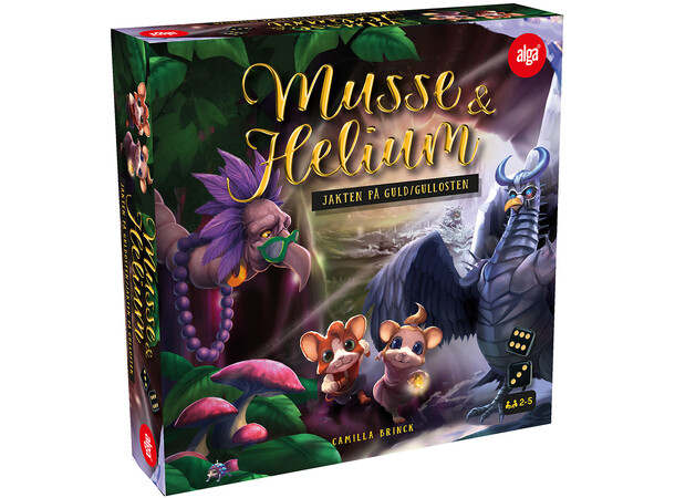Jakten på Guldosten Brädspel Musse & Helium 