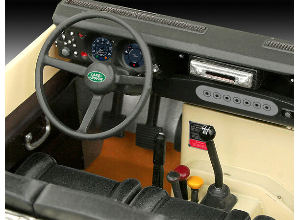 Land Rover Series III LWB Commercial Revell 1:24 Byggesett 