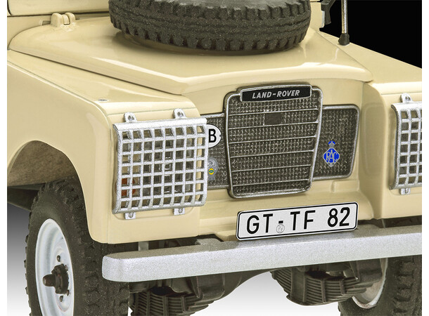 Land Rover Series III LWB Commercial Revell 1:24 Byggesett 