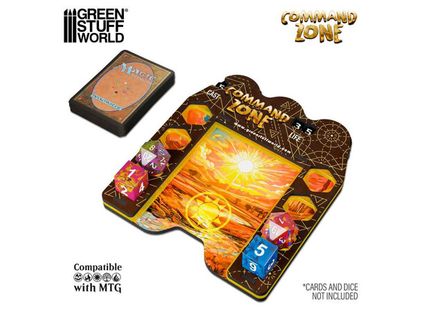 Magic Command Zone Tray - Plains Green Stuff World 
