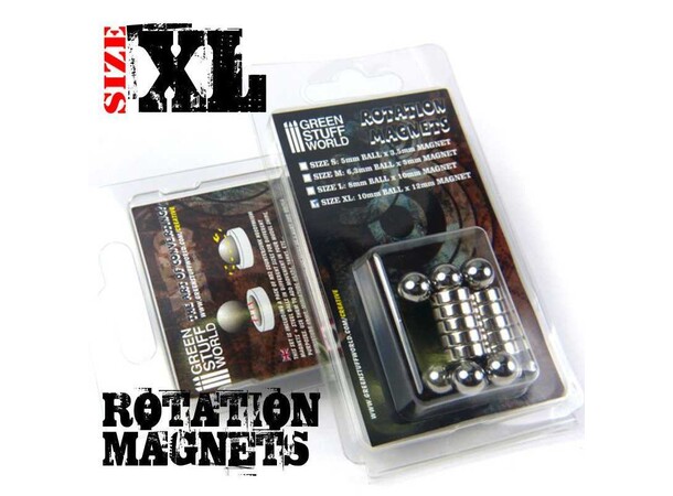Magneter med rotation - Xtra Large Green Stuff World 