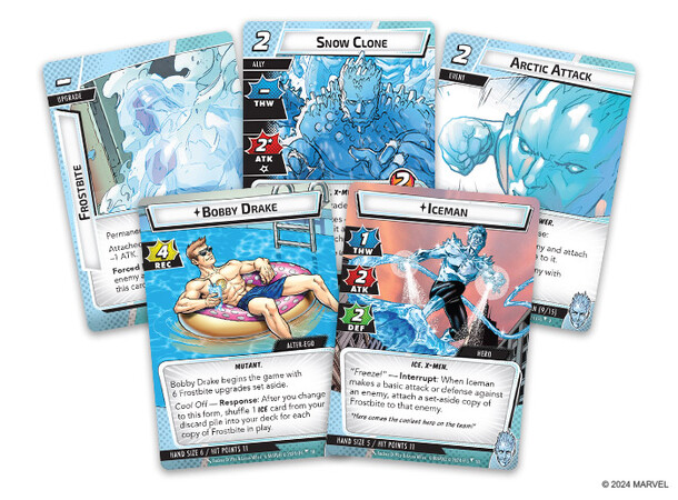 Marvel Champions TCG Iceman Expansion Expansion Marvel Champions The Card Game 