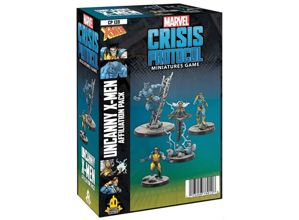 Marvel Crisis Protocol Uncanny X-Men Utvidelse til Marvel Crisis Protocol