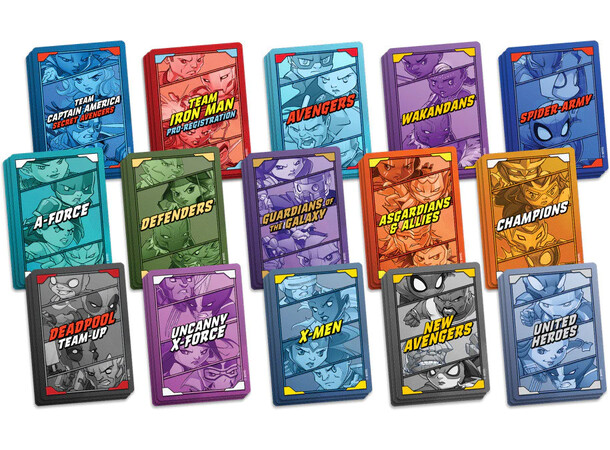 Marvel United Team Decks Expansion Expansion till Marvel United 