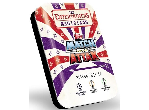 Match Attax 24/25 Pocket Tin #1 The Entertainers Magicians