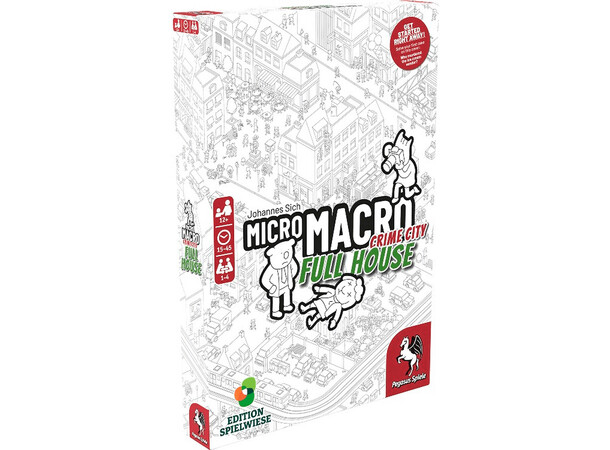 MicroMacro Crime City 2 Brädspel Full House 