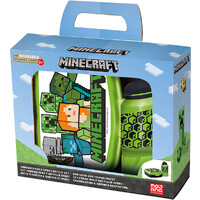 Minecraft Gavesett Matboks & Flaske 
