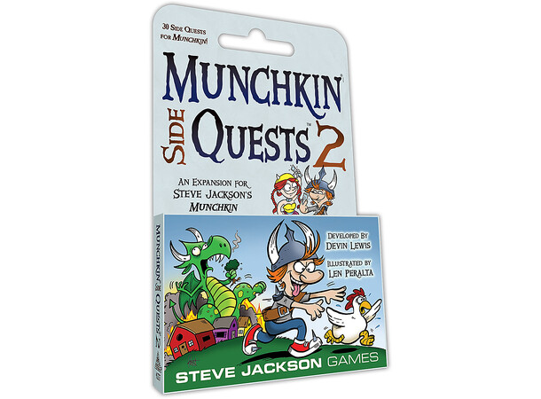 Munchkin Side Quests 2 Expansion Utvidelse til Munchkin