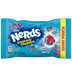 Nerds Gummy Clusters Very Berry 85g