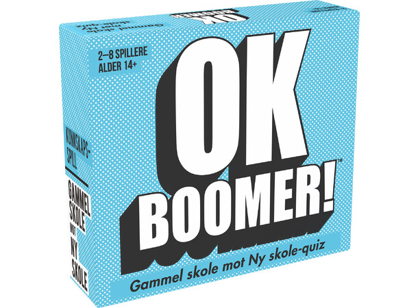 OK Boomer Spørrespill Norsk utgave