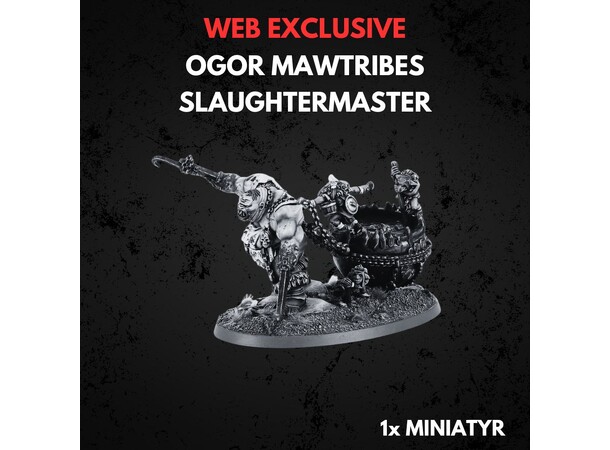 Ogor Mawtribes Slaughtermaster Warhammer Age of Sigmar
