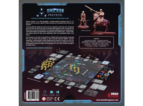 Omicron Protocol Brädspel 