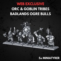 Orc & Goblin Tribes Badlands Ogre Bulls Warhammer The Old World