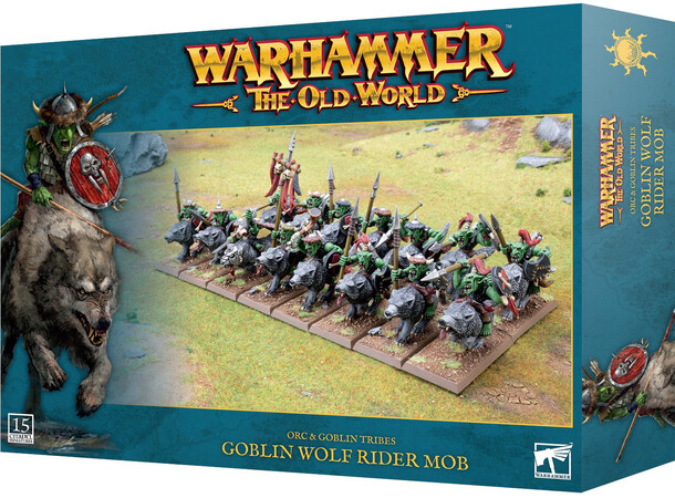 Orc & Goblin Tribes Goblin Wolfrider Mob Warhammer The Old World