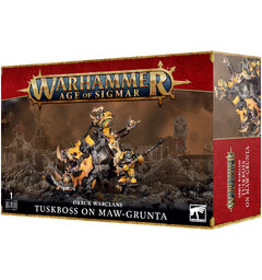 Orruk Warclans Tuskboss on Maw-Grunta Warhammer Age of Sigmar