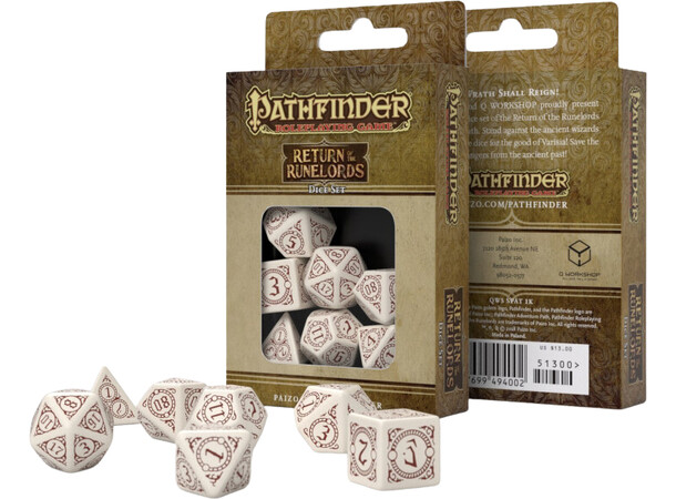 Pathfinder RPG Dice Set Runelords Return of the Runelords