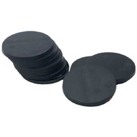 Plastbas Svart Round - 40mm (10 st) Green Stuff World