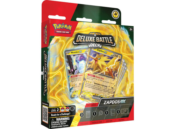 Pokemon Deluxe Battle Deck Zapdos ex
