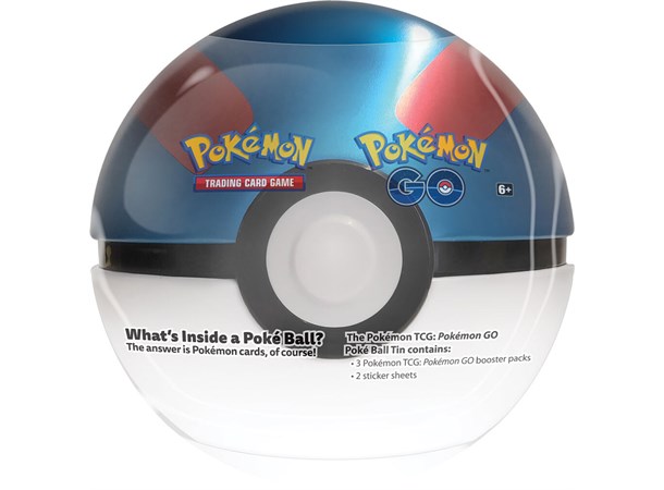 Pokemon GO Tin Box PokeBall - 1 stk Assortert farge